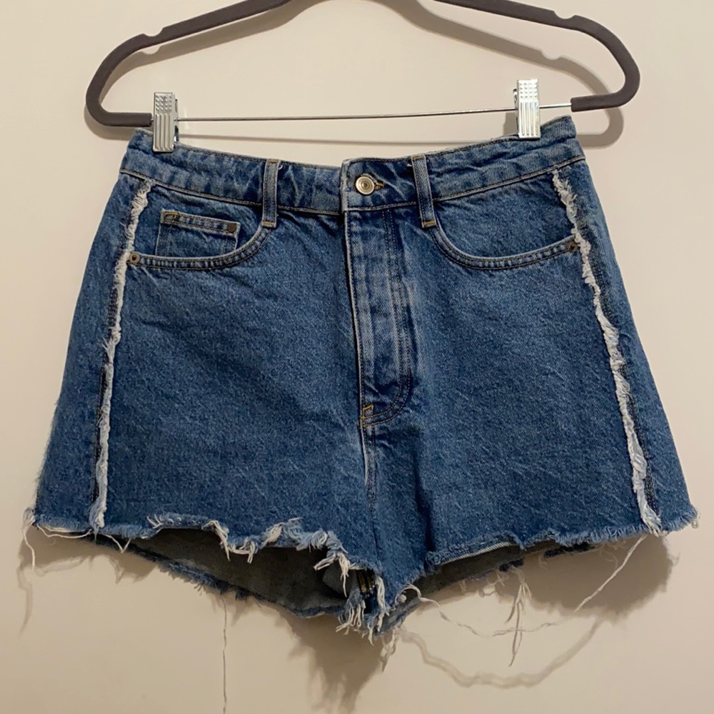 High Waisted Jean Shorts